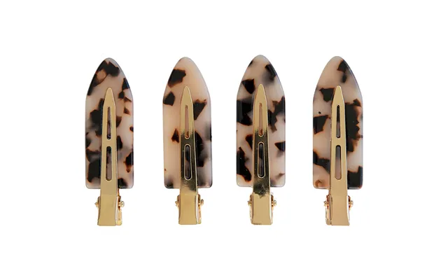 Bybarb 4-set Of Make Up Clips Tortoise