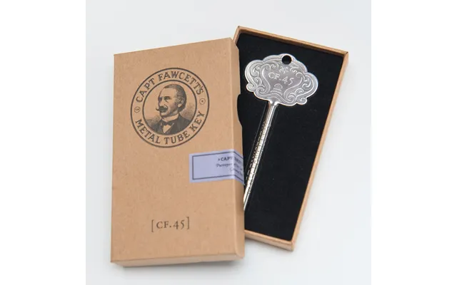 Captain Fawcett Metal Tube Key