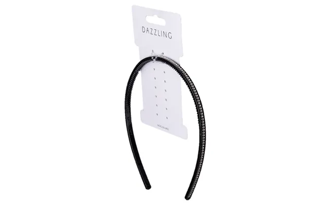 Dazzling Hår Hair Band Glitter Silver