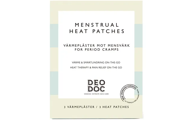 Deodoc Soothing Heat Patch 3 Stk