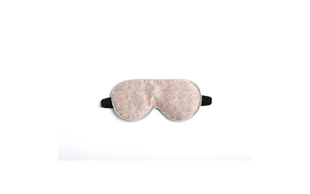 Fan Palm Eye Mask Apple Blossom 100% Mulberry Silk