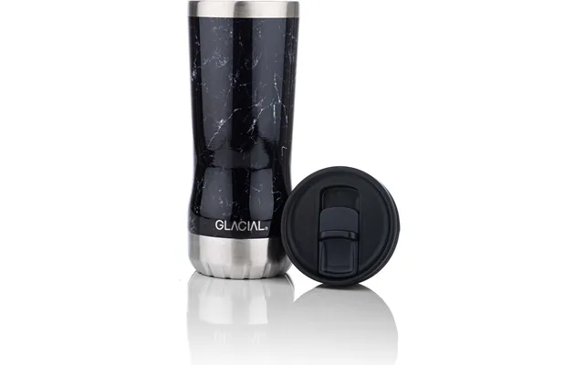 Glacial Tumbler Black Marble