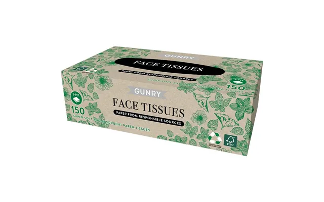 Gunry Face Tissues 150 Stk