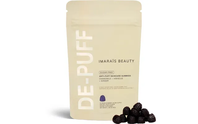 Imaraïs Beauty De-puff Anti-puff Skincare Gummies 30-pack