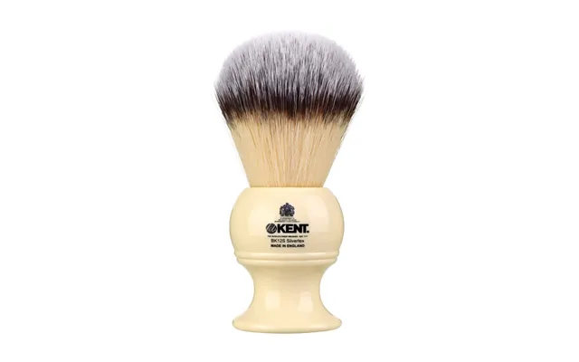 Kent Brushes Ivory Silvertex Synthetic Shaving Brush