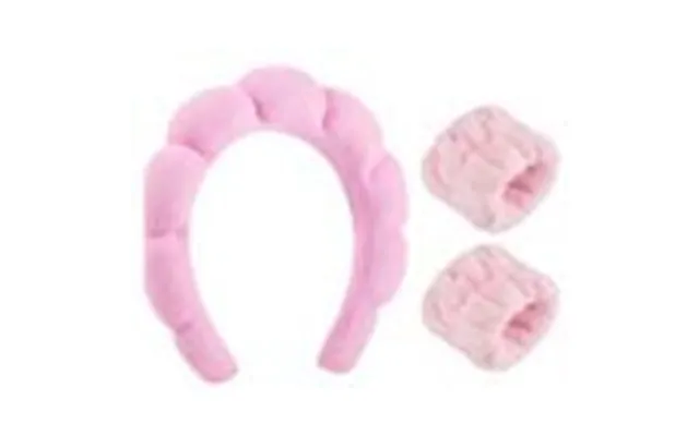 Mineas Headband And Wrist Bands Pink