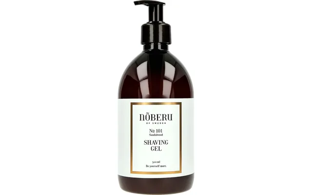 Nõberu Of Sweden Shaving Gel No 101 Sandalwood 500 Ml