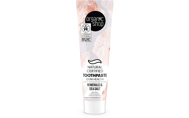 Organic Shop Toothpaste Gum Health Minerals & Salt 100 G