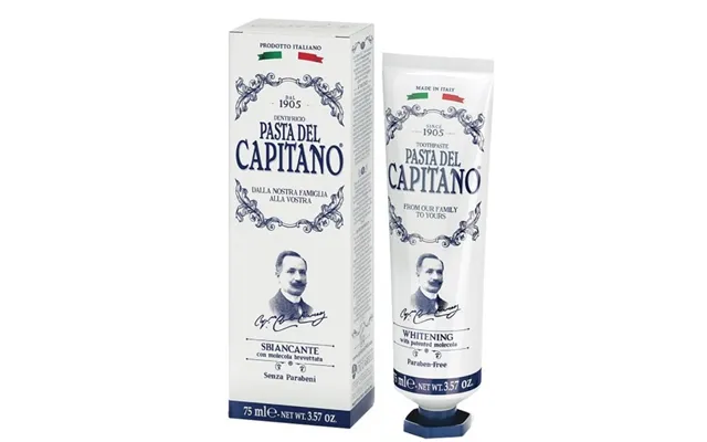 Paste Del Capitano 1905 Whitening Toothpaste 75 Ml