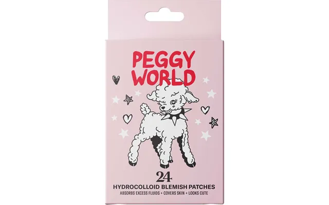 Peggy World Blemish Patches Stars And Hearts Pink