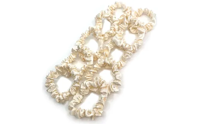Pipol Bazaar Skinny Scrunchie 10pcs Cream