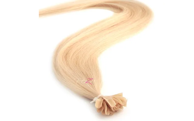 Poze Hairextensions Poze Keratin Premium Extensions 12a Pure Blon