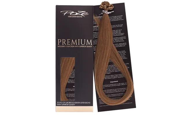 Poze Hairextensions Poze Keratin Premium Extensions 8b Light Brow