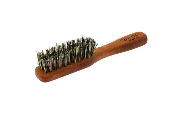 Quintus Mmxv Small Vegan Beard Brush With Handle Tampico Fibers
