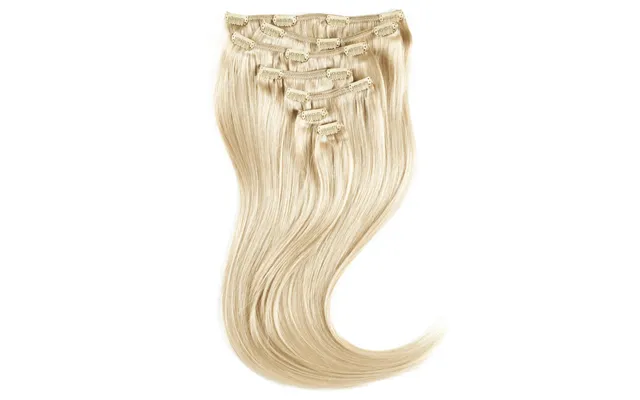 Rapunzel Of Sweden Clip-on Set 7 Pieces 40 Cm 10.7 Light Grey