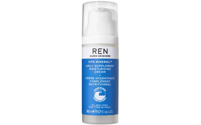 Ren Skincare Vita Mineral Daily Supplement Moisturising Cream 50
