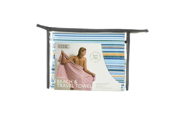 Smart Beach Towel Blue Stripes
