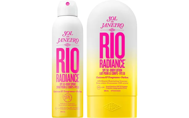 Sol De Janeiro Rio Radiance Bundle Body Spray 200 Ml & Body Lotio