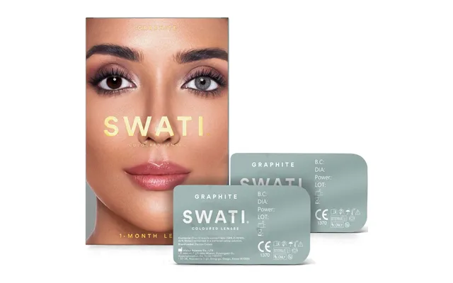 Swati Cosmetics 1 Month Lenses Graphite