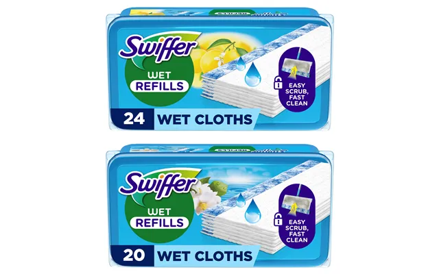 Swiffer Sweeper Floor Wet Wipes With Lemon Scent 44 Stk