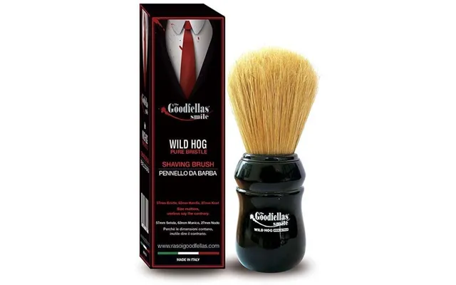The Goodfellas' Smile Shaving Brush Wild Hog By Omega 27 Mm