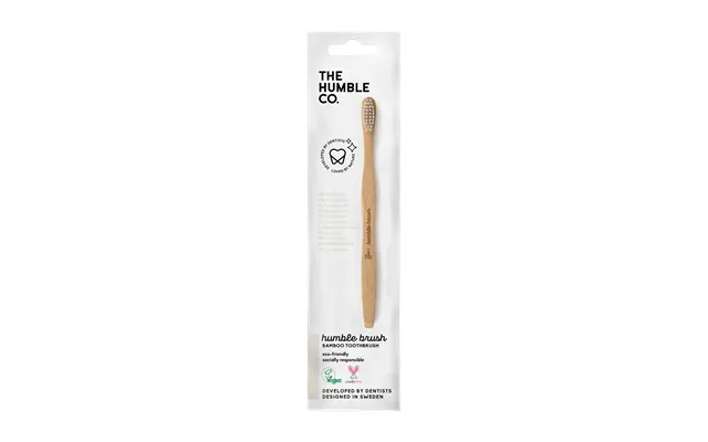 The Humble Co. Flat Curved Adult Soft White