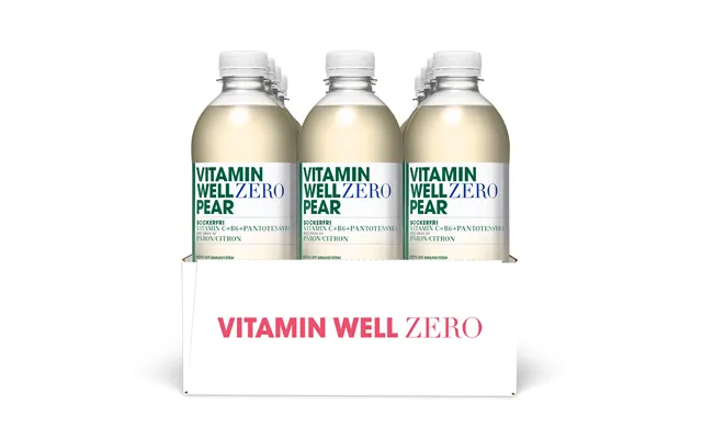 Vitamin Well Zero Pear 500 Ml X 12