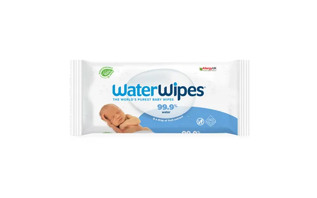 Water Wipes Biodegradable Babywipes 60 Stk