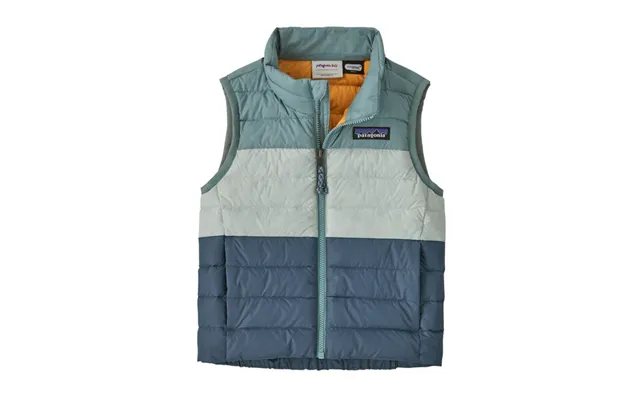 Patagonia Baby Down Sweater Vest-thermal Blue Tmbl -4t