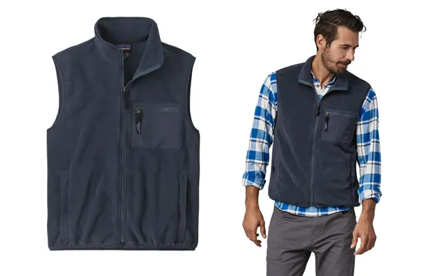 Patagonia Synchilla Vest-smolder Blue Smdb -l