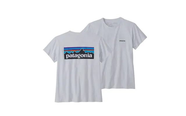 Patagonia Womens P-6 Responsibili-tee-white Whi -m