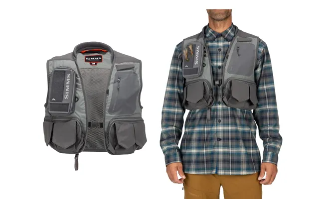 Simms Freestone Vest Pewter-