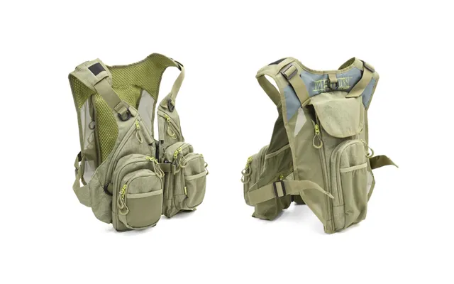 Vision Mega Bra Fiskevest Olive