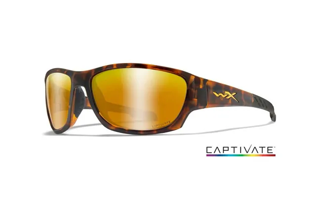 Wiley X Climb Captivate Bronze Mirror Gloss Tortoise Frame