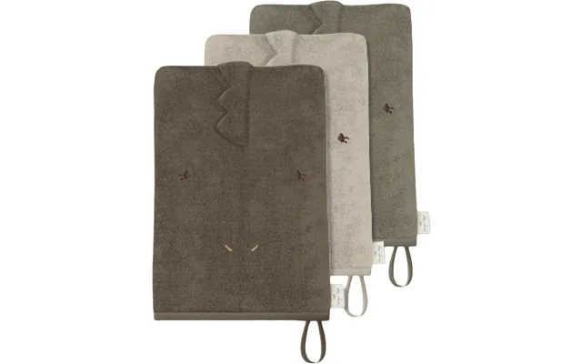 3 Pack Wash Cloth Animal