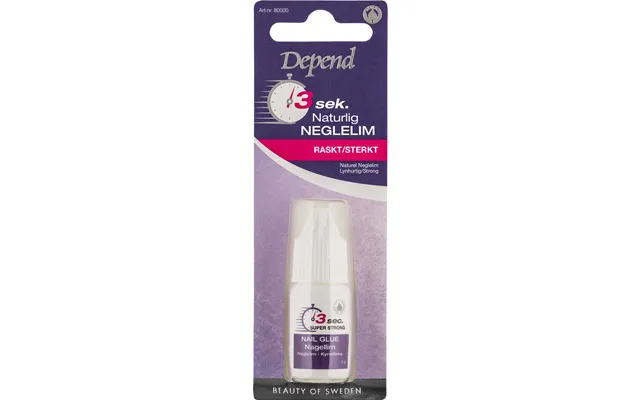 3 Sek. Naturellt Nagellim No Dk product image