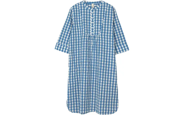 Bæk&bølge Sonja Dress S M Blå Birk