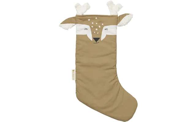 Christmas Stocking Deer Caramel