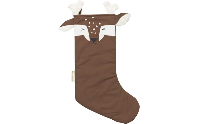 Christmas Stocking Deer Chestnut