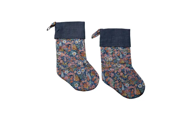 Christmas Stocking Reversible Mw Liberty Ciara 2pcs