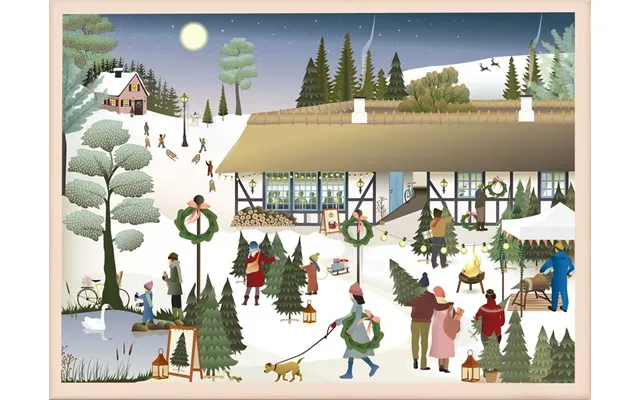 Christmas Tree Farm Puslespil Med 1000 Brikker