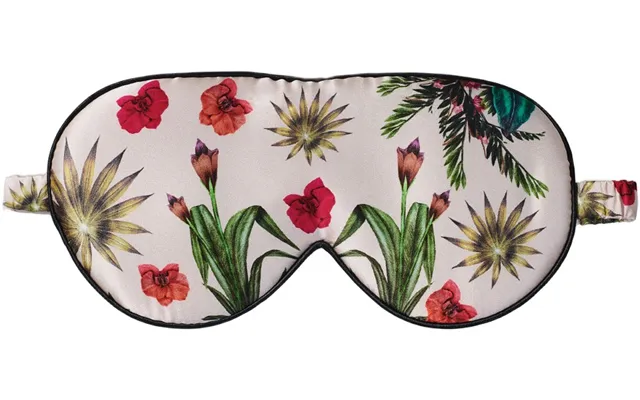 Fan Palm Sleeping Mask Floral Garden Ivory
