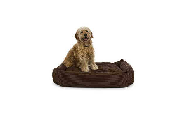 Fossflakes Hundeseng Brown Pinstripe