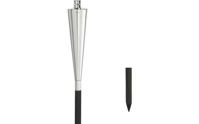 Garden Torch With Wooden Pole Orchos-