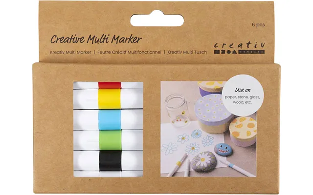 Kreativ Multi Tusch - Streg 4 Mm.