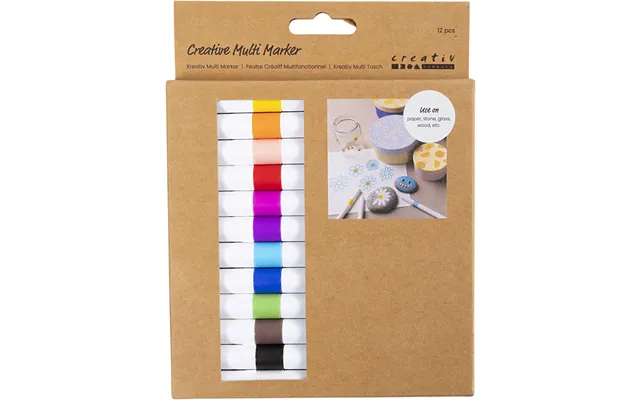 Kreativ Multi Tusch - Streg 4 Mm.