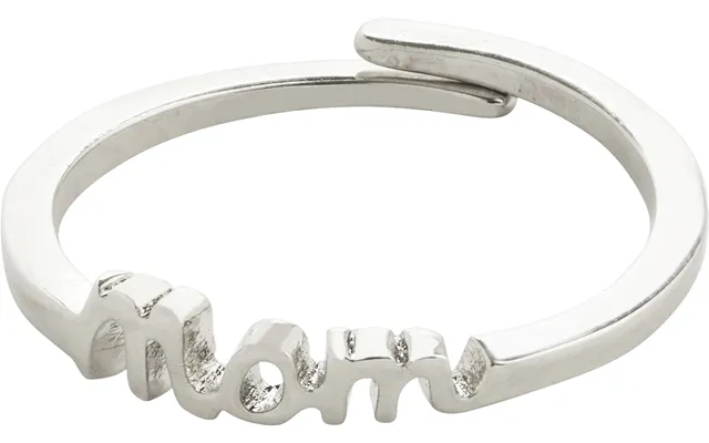 Lulu Mom Stack Ring Silverplated