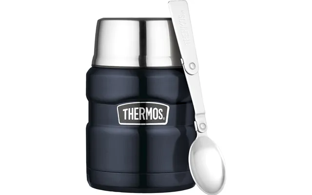 Madtermoflaske Stainless King 470 Ml Mørkblå Stål