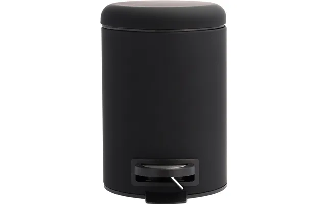 Pedalspand 3l Mono Sort Rubber