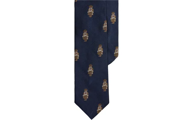 Polo Bear Silk Repp Tie